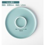 Pengfushop4 PC0451-6CM Stili Geometrik Şekiller Kurabiye Kesici Yuvarlak Kare Kemer Fondan Çerez Kesme Aracı Bisküvi Kesici Kalıp Pişirme Kek Dekorasyon Malzemeleri (Yurt Dışından) - Fırın Tepsisi
