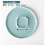 Pengfushop4 PC0476-6CM Stili Geometrik Şekiller Kurabiye Kesici Yuvarlak Kare Kemer Fondan Çerez Kesme Aracı Bisküvi Kesici Kalıp Pişirme Kek Dekorasyon Malzemeleri (Yurt Dışından) - Fırın tepsisi - Renkli
