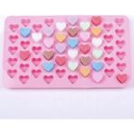 Pengfushop4 Pembe Stil Mini Kalp Kalıp Silikon Buz Küpü Tepsi Dıy Çikolata Fondan Kalıp 3D Pasta Jöle Kurabiye Pişirme Kek Dekorasyon Araçları 5 Renk (Yurt Dışından) - Dondurma Aracı - Renkli