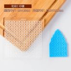 Pengfushop4 QA0505 Stili Müslüman Islam Ramazan Bayramı Desen Fondan Bisuit Kalıp Fondan Tatlı Pasta Ters Damga Kabartma Kurabiye Kesici Pişirme Araçları (Yurt Dışından) - Fırın tepsisi - Renkli