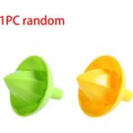 Pengfushop4 Rastgele Stil Mutfak Aksesuarları Manuel Plastik Meyve Aracı Portakal Limon Sıkacağı Sıkacağı Makinesi Taşınabilir Narenciye Sıkacağı (Yurt Dışından) - Manuel kıyma makinesi - Renkli