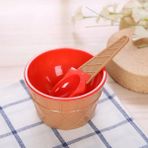 Pengfushop4 Resim 4 Tarzı Olarak 7 Renk Sevimli Dondurma Bardakları Çocuklar Dondurma Kase Kaşık Seti Dayanıklı Çocuk Hediyeleri Tatlı Kase Oyun Evi Oyuncak Dıy Mutfak Aletleri (Yurt Dışından) - Dondurma Aracı - Renkli