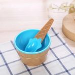 Pengfushop4 Resim Olarak 3 Tarzı 7 Renk Sevimli Dondurma Bardakları Çocuklar Dondurma Kase Kaşık Seti Dayanıklı Çocuk Hediyeleri Tatlı Kase Oyun Evi Oyuncak Dıy Mutfak Aletleri (Yurt Dışından) - Dondurma Aracı - Renkli