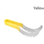 Pengfushop4 Sarı Stil Paslanmaz Çelik Karpuz Dilimleme Kesici Bıçak Tart Meyve Sebze Araçları Kesme Kavun Bıçağı Mutfak Alet Aksesuarı (Yurt Dışından) - Meyve ve sebze araçları - Renkli