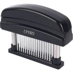 Pengfushop4 Siyah Stil 48 Bıçak Paslanmaz Çelik Et Tenderizer Yeni Profesyonel Biftek Tavuk Balık Domuz Eti Tenderizer ile Emniyet Kilidi Mutfak Aracı (Yurt Dışından) - Et ve Kümes Hayvanları Araçları - Renkli
