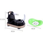 Pengfushop4 Siyah ve Meyve Kesim Tarzı Meyve Elma Makinesi Soyucu Dilimleme Kesici Bar Ev El-Krank Kırpma Kesici Meyve Sebze Araçları Mutfak Alet Aksesuarları (Yurt Dışından) - Meyve ve sebze araçları - Renkli