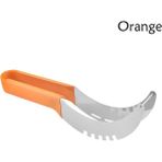 Pengfushop4 Turuncu Tarzı Paslanmaz Çelik Karpuz Dilimleme Kesici Bıçak Tart Meyve Sebze Araçları Kesme Kavun Bıçağı Mutfak Alet Aksesuarı (Yurt Dışından) - Meyve ve sebze araçları - Renkli