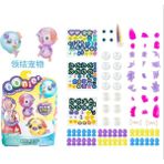 Pengfushop4 Yeni Evcil Hayvan Stili Oonies Dolum Paketi Çocuk Dıy El Yapımı Yaratıcı Yapışkan Top Onoies Kabarcık Şişirme Oyuncak Masa Gametoy Balon Oyun Seti (Yurt Dışından)