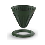 Pengfushop4 Yeşil Stil Gökkuşağı Şeker Renk V60 Kahve Damla Filtre Fincan Barista Silika Tersinir Katlanabilir Açık Havada Kahve Damlatıcı Filtre Fincan (Yurt Dışından) - Kahve Eşyaları