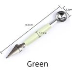 Pengfushop4 Yeşil Stil Meyve Oyma Bıçağı Karpuz Baller Dondurma Kazma Topu Araçları Mutfak Gereçleri Sebze Kesici Sebze Dilimleyici Coupe Baklagil (Yurt Dışından) - Meyve ve sebze araçları - Renkli