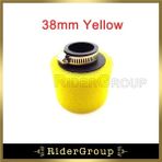 Pengfushop5 38 mm Sarı Stil Motor Karbüratör Pit Dirt Bike Motosiklet Için Hava Filtresi Temizleyici Go Kart Atv Quad (Yurt Dışından)