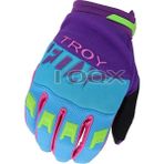 Pengfushop5 Mor Tarzı L Beden Troy Fox Motokros Yarış Eldivenleri Erkek Off-Road Mx Mtb Dh Dağ Bisikleti Yokuş Aşağı Bisiklet Bisiklet Guantes Enduro Trail Eldiven (Yurt Dışından) - Motosiklet İçin Eldiven