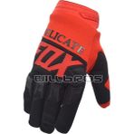 Pengfushop5 Siyah Kırmızı Stil M Beden Motokros Yarış Eldivenleri Hassas Tilki Motosiklet Moto Cross Dağ Bisikleti Off Road Enduro Eldivenleri (Yurt Dışından) - Motosiklet İçin Eldiven