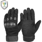 Pengfushop5 Siyah Stil L Beden Ozero Taktik Ordu Askeri Eldiven Sert Knuckle Tam Parmak Erkekler Için Motosiklet Eldivenleri Açık Bisiklet Avcılık Yürüyüş Kamp (Yurt Dışından) - Motosiklet İçin Eldiven