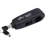 Pengfushop5 Siyah Stil Motosiklet Gidon Kilidi Fren Kolu Kilidi Taklit Çalmak Kilit Çekme Çubuğu Evrensel Scooter Vespa Gts Honda Forza 300 Atv (Yurt Dışından)