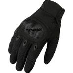 Pengfushop5 Siyah Stil Xl Beden Tam Parmak Eldiven Siyah Sert Knuckles Dokunmatik Ekran Koruyucu Eldivenler Taktik Eldivenler Askeri Erkekler Kar Araci Kir Bisiklet Bisiklete Binme (Yurt Dışından) - Motosiklet İçin Eldiven