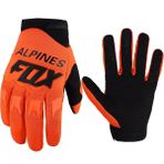 Pengfushop5 Tüm Turuncu Tarzı Xl Beden Alpines Fox Erkek Kadın Motosiklet Eldivenleri Yaz Dağ Bisikleti Mtb Eldiven Tam Parmak Motokros Yarışı Koruyucu Eldiven (Yurt Dışından) - Motosiklet İçin Eldiven