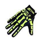 Pengfushop5 Yeşil Stil Xl Beden Qeqae Yeni Tam Parmak Kafatası Eldivenleri Iskelet Desen Bisiklet Bisiklete Binme Motosiklet Motosiklet Yarışı Sürme Eldivenleri Bisiklet Sürme Mitten (Yurt Dışından) - Motosiklet İçin Eldiven