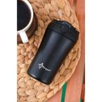 Penguen 3046 400 ml Siyah Mug Termos