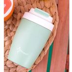 Penguen 3047 400 ml Yeşil Pipetli Mug Termos