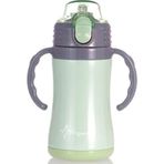 Penguen 3048 280 ml Yeşil Çelik Çift Katlı Biberon Termos
