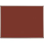 Penguen Alüminyum Çerçeve Duvara Monte Bordo Kumaşlı 60x240 cm Pano