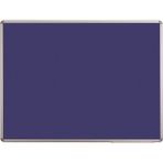 Penguen Alüminyum Çerçeve Duvara Monte Mavi Kumaşlı 60x120 cm Pano