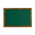 Penguen LYT053-Y 50x70 cm Doğal Ahşap Çerçeve Duvara Monte Yeşil Tahta