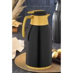 Penguen PNG-7005 1,5 lt Gold Siyah Cam Termos