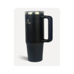 Penguin Termos Pipetli Termos Bardak 900 ml Paslanmaz Çelik - Siyah