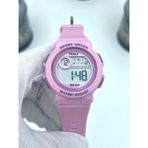 Penly Dijital 8212 Model Pembe +4 Renk Kronometre-Alarmlı 5ATM Su Geçirmez Kol Saati - Beyaz - Siyah