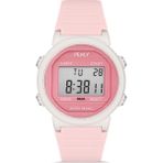 Penly Dijital Su Geçirmez Kol Saati 219 Model Pembe +4 Renk Kronometre-Alarmlı - Beyaz - Siyah