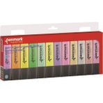 Penmark Fosforlu Kalem 12 Li Neon Pastel Simli Renk Seçenekleri ile Yüksek Kalite