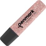 penmark fosforlu kalem (ışaret kalemi) metalik simli bronz hs 505 14 (10 lu paket) - Yok