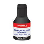 Penmark HS-106 Siyah 30 ml Beyaz Tahta Kalemi Mürekkebi