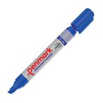 Penmark HS-406 Permanent Kesik Uç Mavi Markör