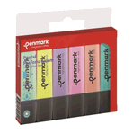 Penmark HS505-6P 6 Karışık Pastel Fosforlu Kalem