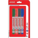 Penmark Permanent Marker Yuvarlak Uç 4 Lü Vakumlu Blisterli Set