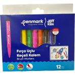 Penmark Süper Yıkanabilir Fırça Uçlu Keçeli Kalem 12'li
