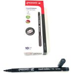 Penmark Yuvarlak Uç Yıkanabilir Keçeli Kalem 10 'lu ( 1 Paket )-SİYAH