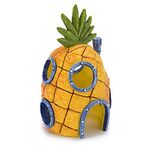 Penn-Plax Spongebob Kare Pantolonlar Resmi Lisanslı Akvaryum Süsü - Spongebob's Ananas Evi - Büyük