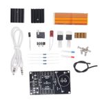 PenRux DIY Mini Bobini Kiti, Mini Müzik Bobini Plazma Hoparlör 15W DIY Lehimleme Proje Kiti, Kablosuz İletim DC 15-24V, Bilim Fiziği Elektronik Oyuncak
