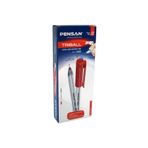 Pensan 1003 Triball Tükenmez Kalem 1,0 Mm Kırmızı (12 Li Paket) Pe01003tkkı