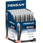 Pensan 2270 Siyah Büro 1.0 mm 5'li Tükenmez Kalem