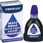 Pensan 4800 Mavi 60 ml Markör Kalem Mürekkebi