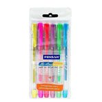 Pensan 6 Renk Neon Tükenmez Kalem