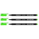 Pensan 6500 Fineliner Kalem 0.4 mm Açık Yeşil 3'lü