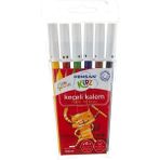 Pensan 6'lı Keçeli Kalem 1 Paket 6 Renk Keçeli Kalem - Standart - Renkli