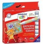 Pensan 8'li N:99925 Pencere Boyama Kalemi Seti