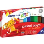 Pensan 98060 EN71-3 12 Renk Pastel Boya